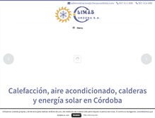 Tablet Screenshot of climascordoba.com